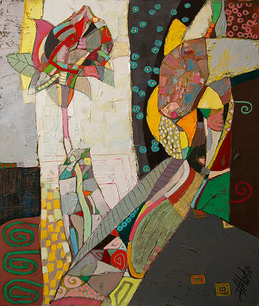 21. Роза в цвят